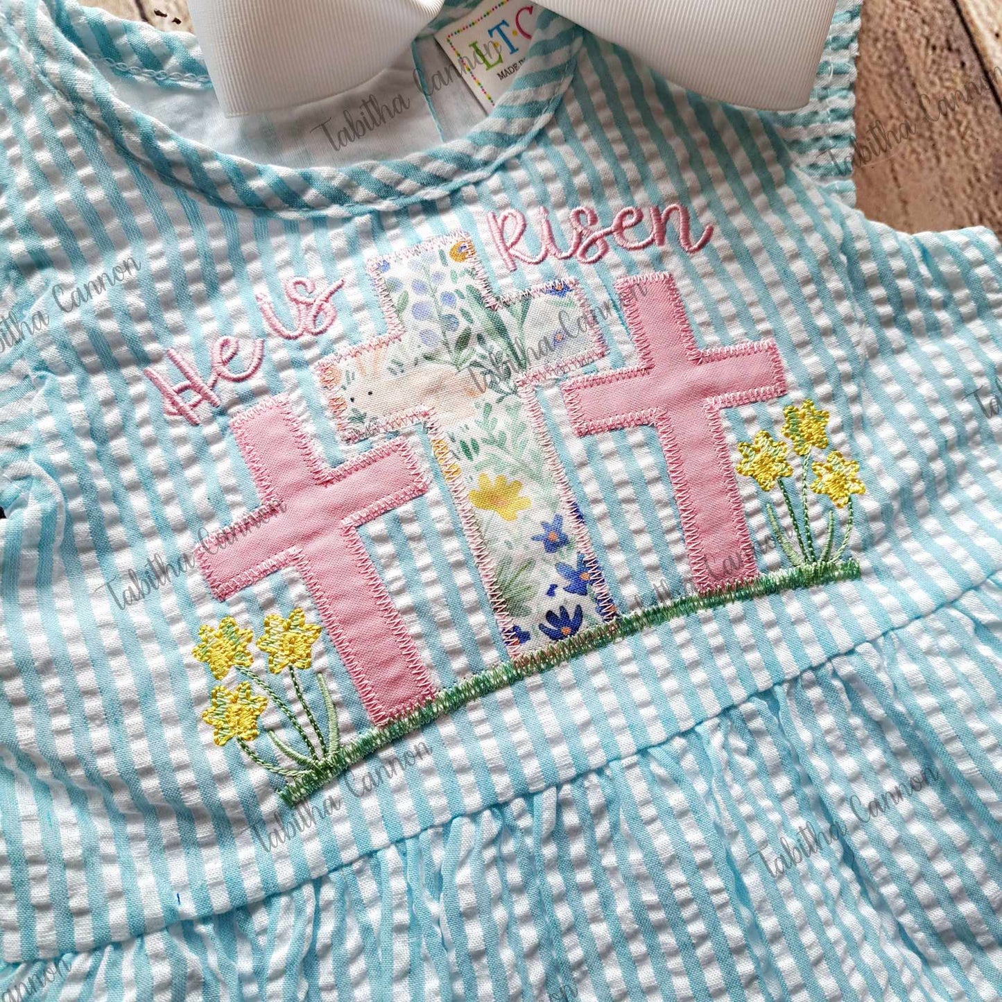 Three Crosses He Is Risen Dress
