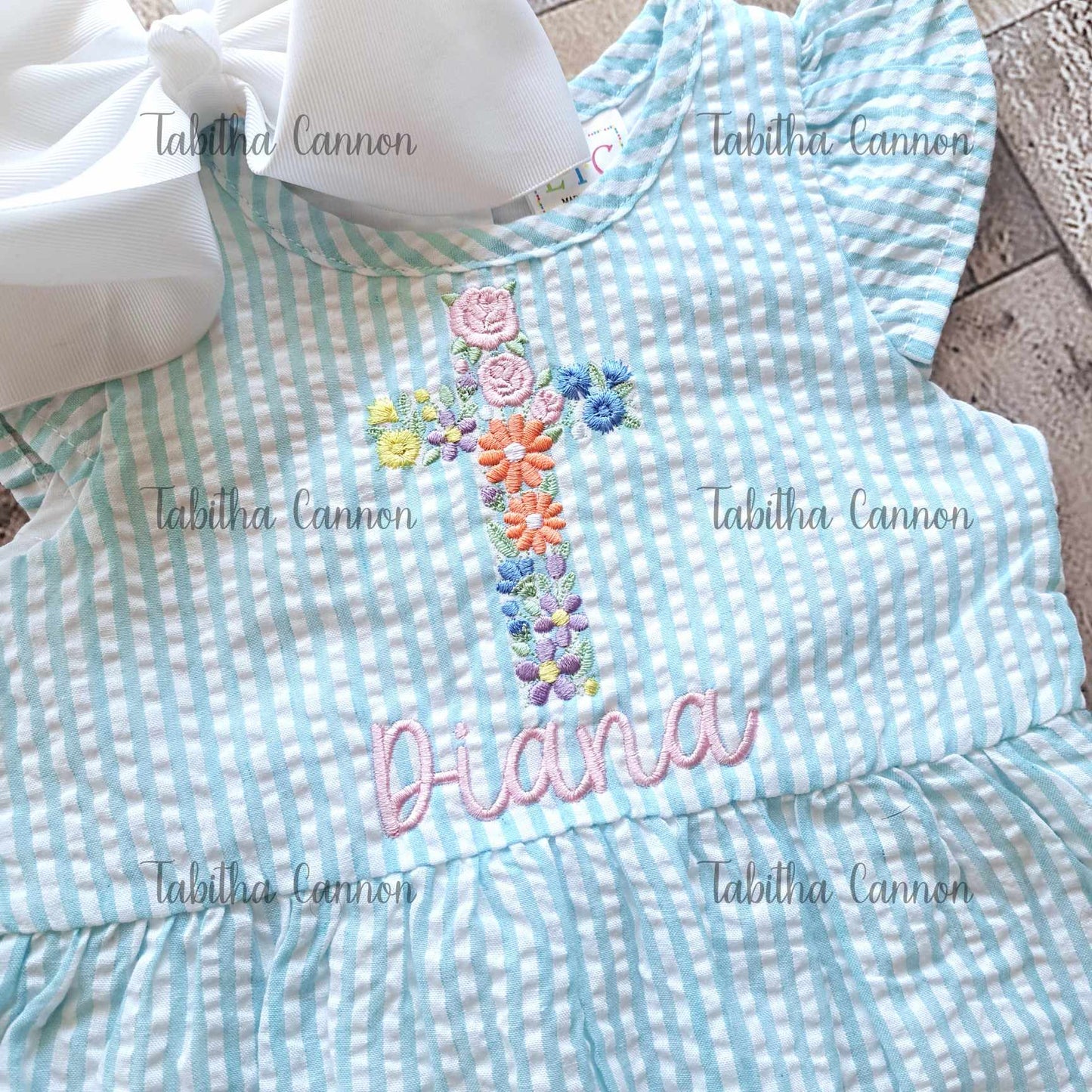 Floral Cross Dress