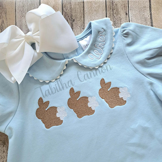Girl Bunny Trio Bubble/Dress