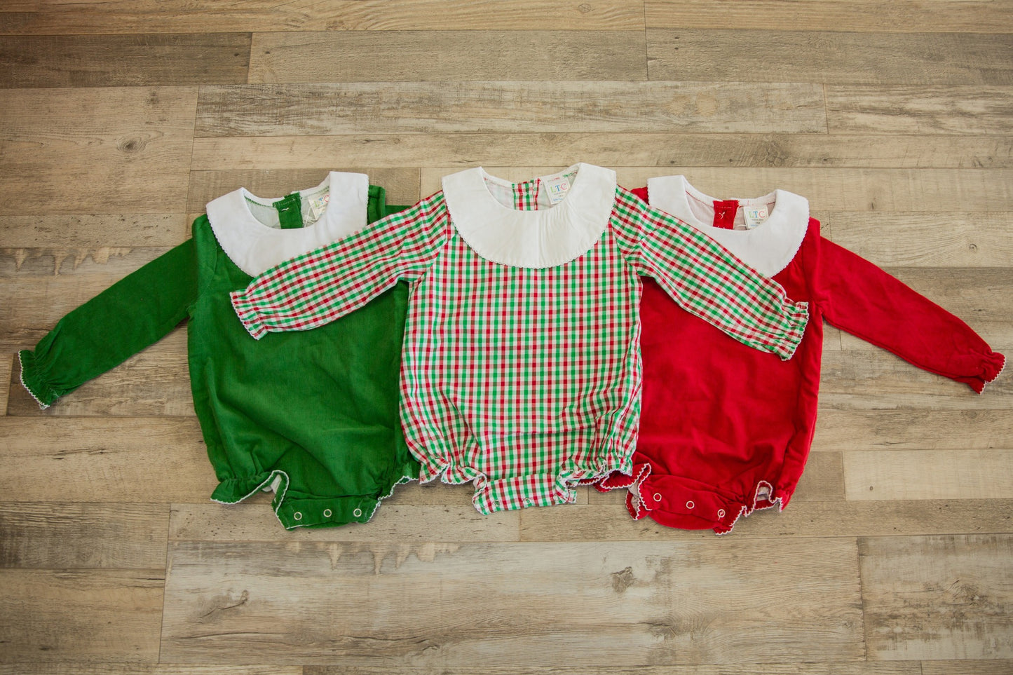 Monogrammed Holly Bishop Dress/Bubble