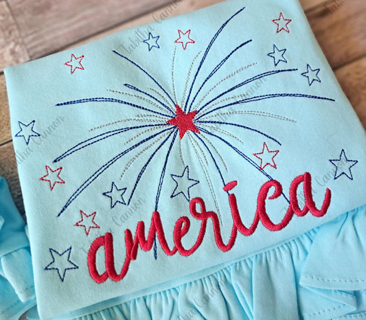 America Firework shirt