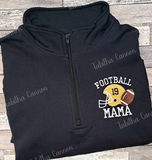 Football Pullover with left chest design only