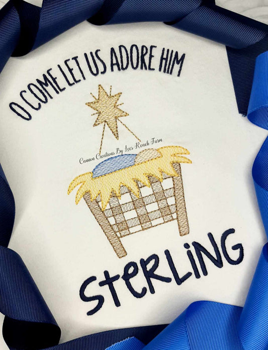 Let Us Adore Him Tshirt