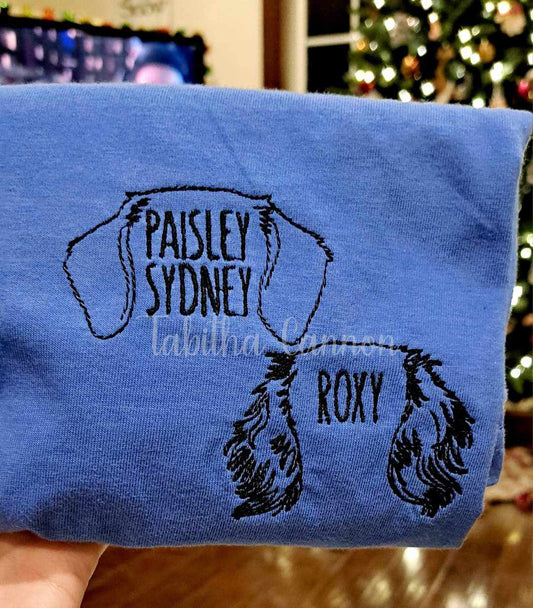 Doggy Name T-shirt