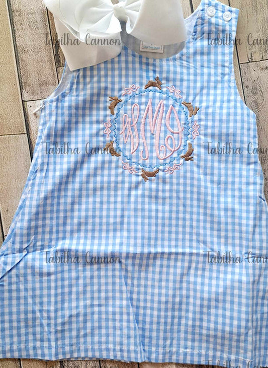 Bunny Bow Monogram Jumper