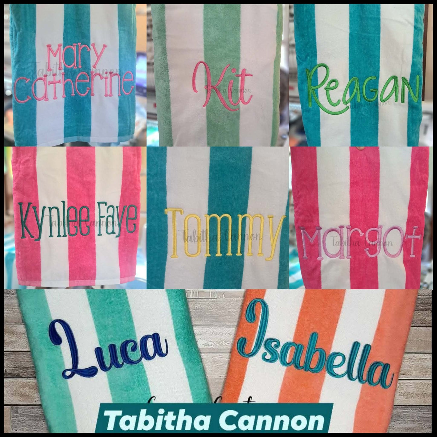 58x28 Beach Towel