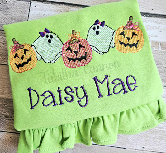 Ghost and Pumpkins shirt