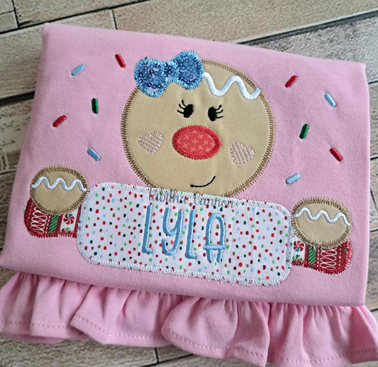 Rolling Pin Gingerbread girl Shirt