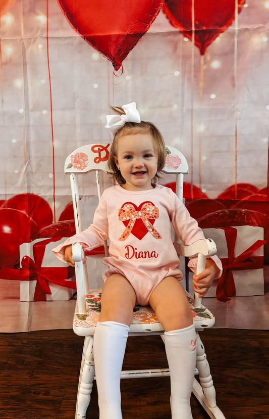 Heart with Bow Bubble