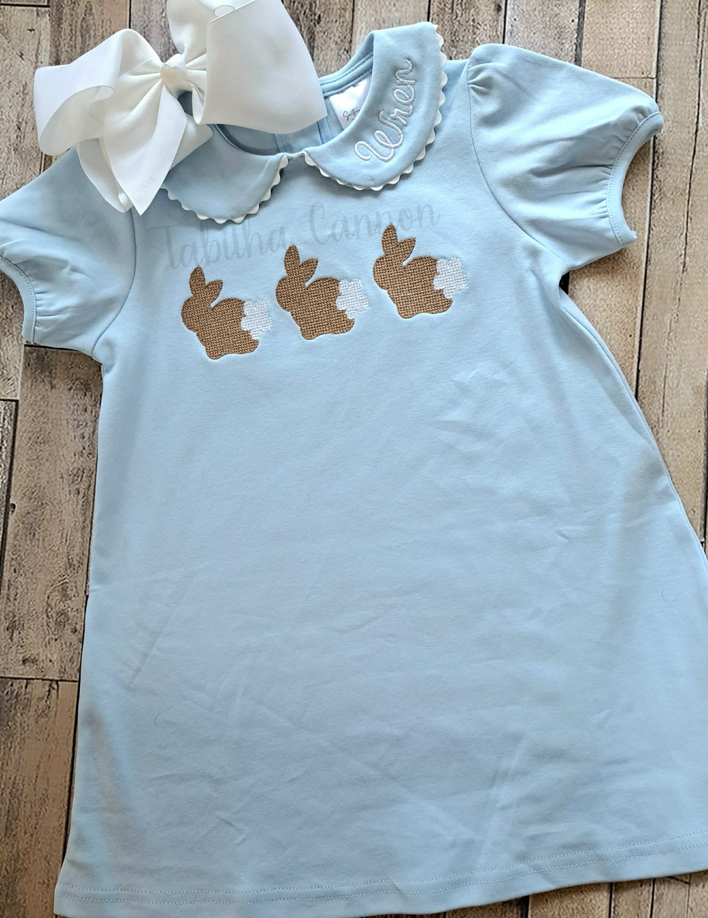 Girl Bunny Trio Bubble/Dress