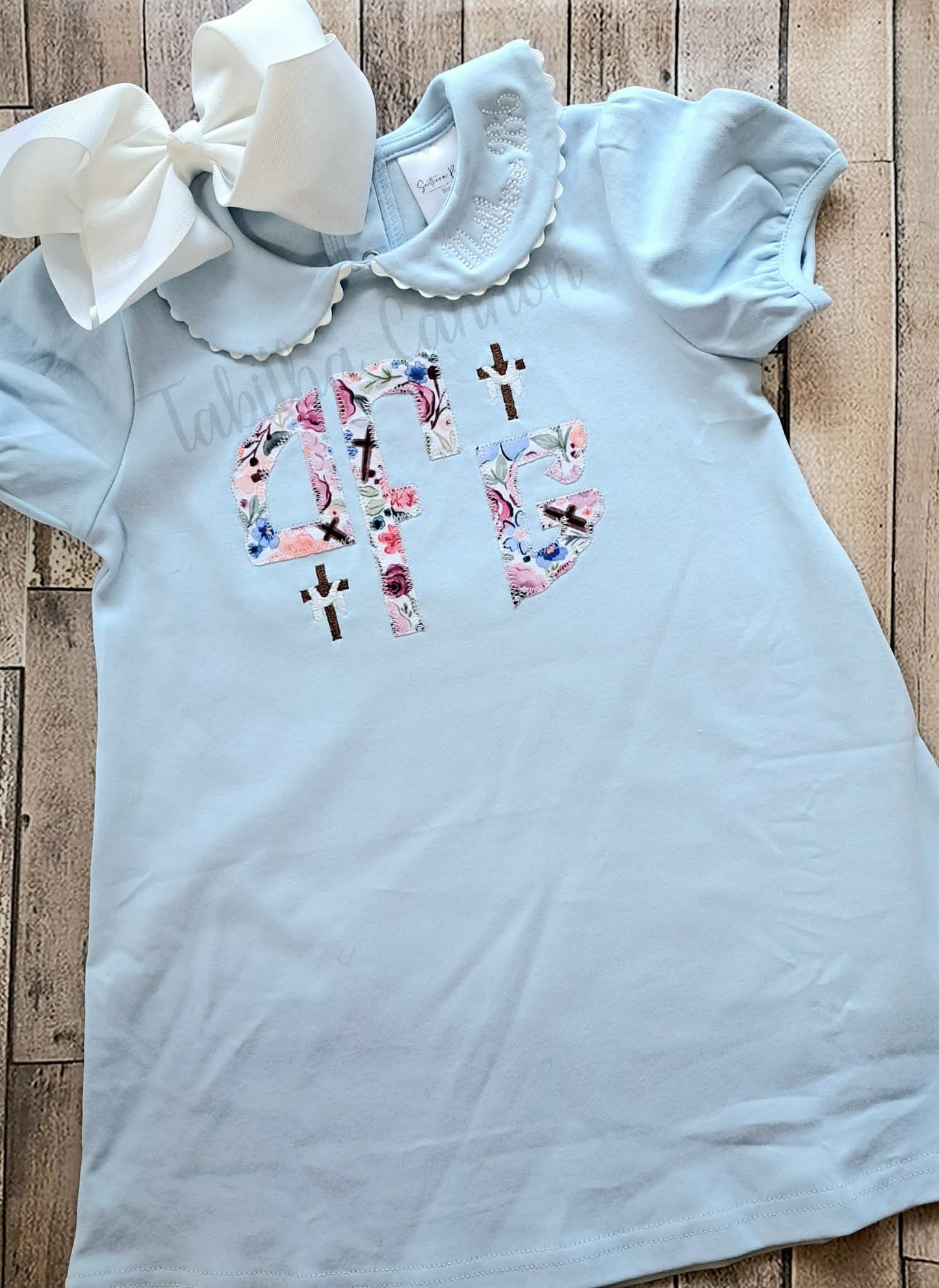 Monogram Cross dress/bubble