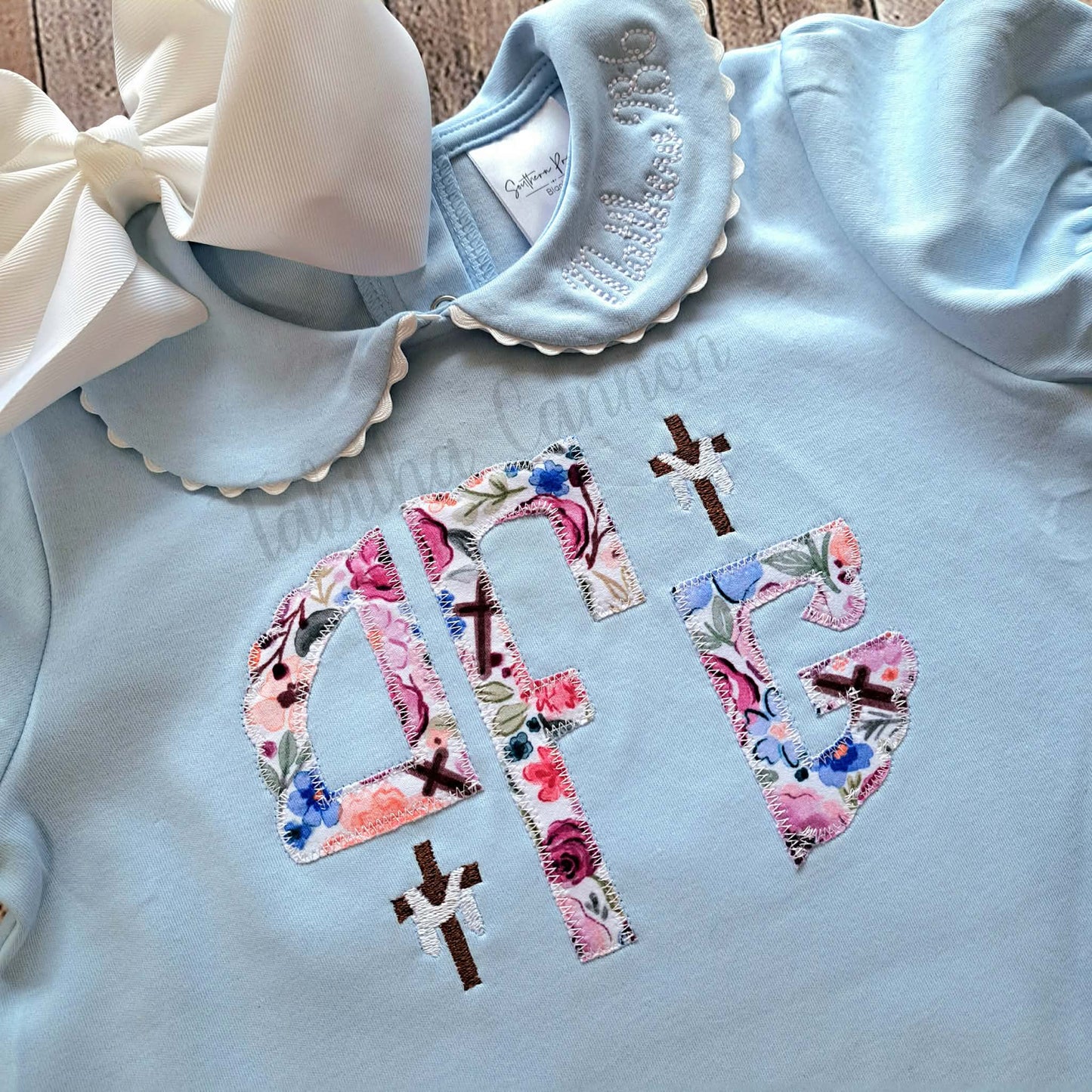Monogram Cross dress/bubble