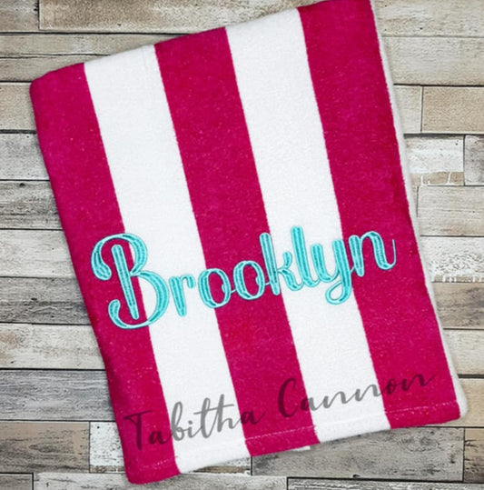 58x28 Beach Towel