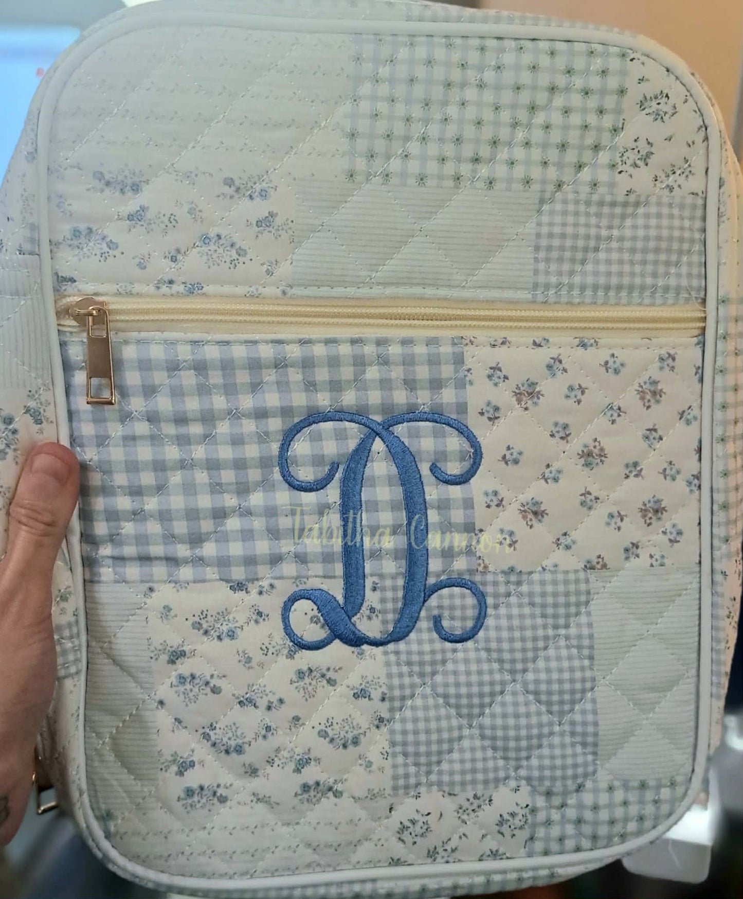 Monogrammed Bible Carrier