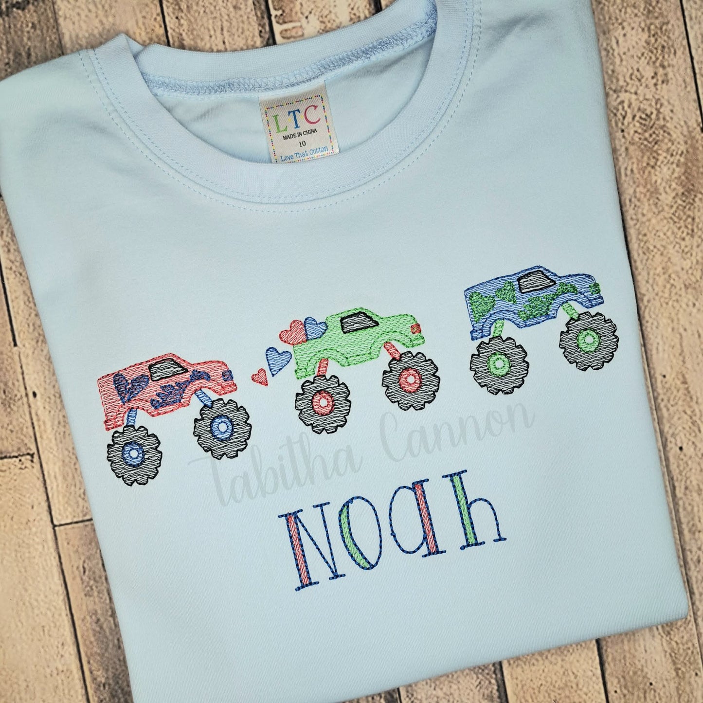 Monster Truck Love Shirt
