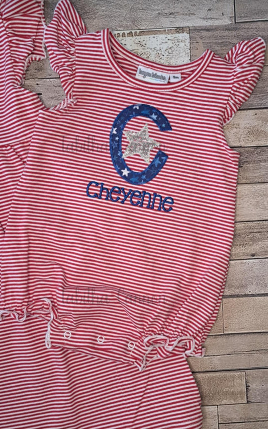 Sequins Letter Bubble