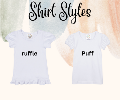 Pumpkin Monogram Frame Shirt