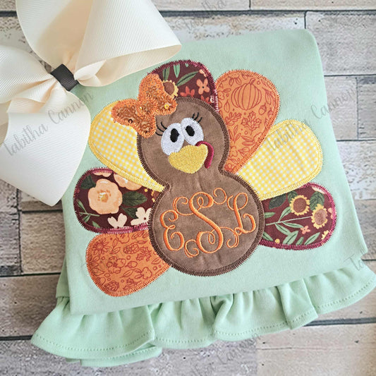 Fall Girl Turkey shirt