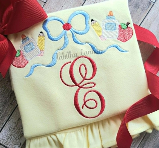 Supplies Bow T-shirt/Dress