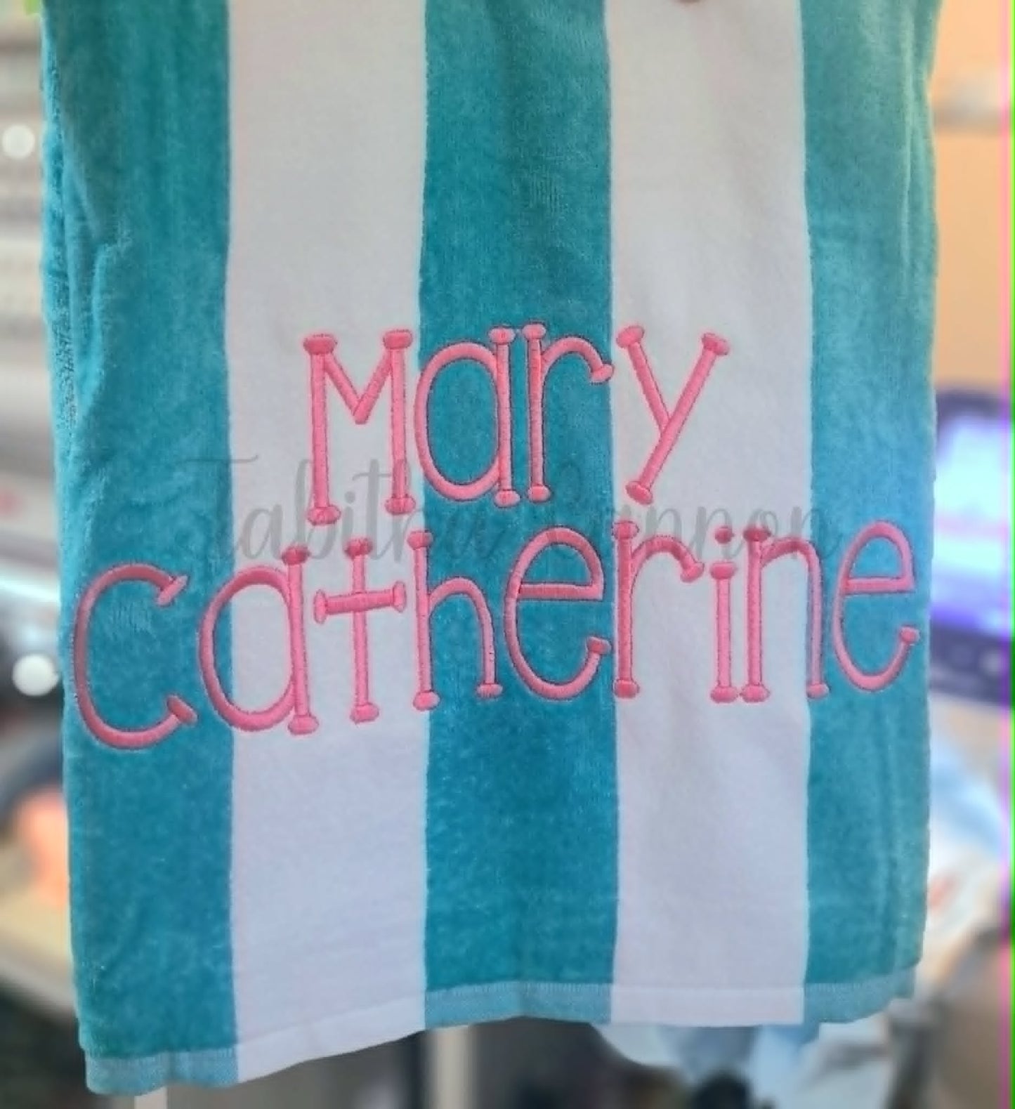 58x28 Beach Towel
